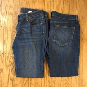 Lot of 2 Old Navy jeans Low-rise 12 short